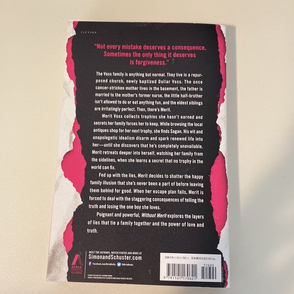 Colleen Hoover Book - Without Merit - Picture 2 of 2